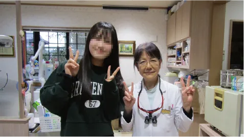 幼稚園から診てきた女の子