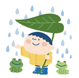 梅雨イラスト